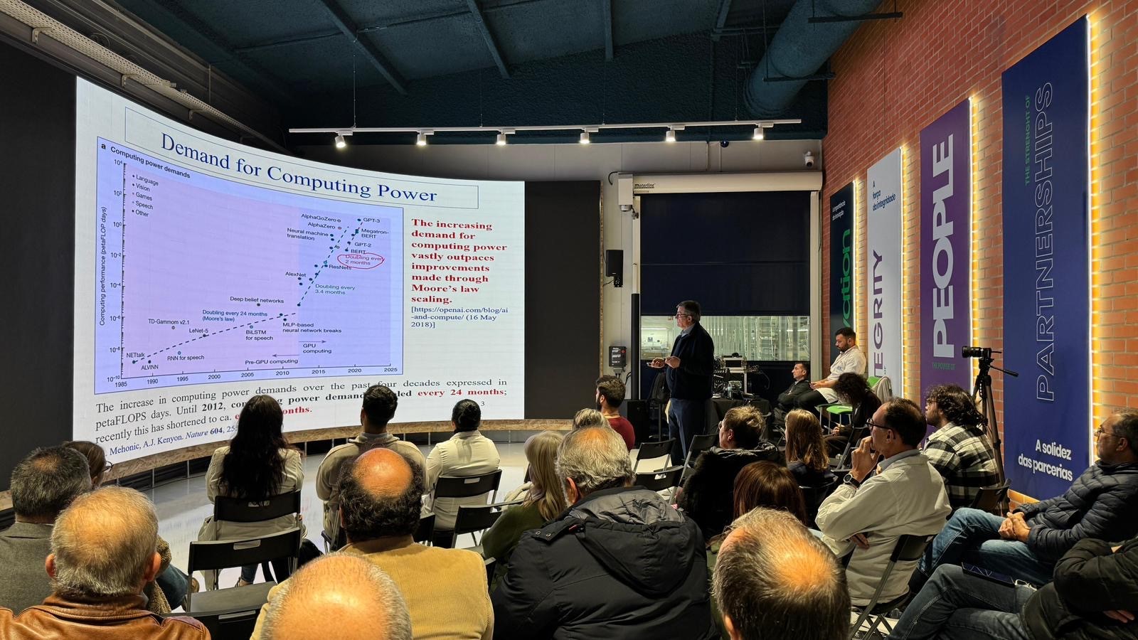 Vista geral do evento no HFA